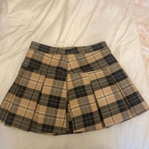 Plaid Mini-Skirt